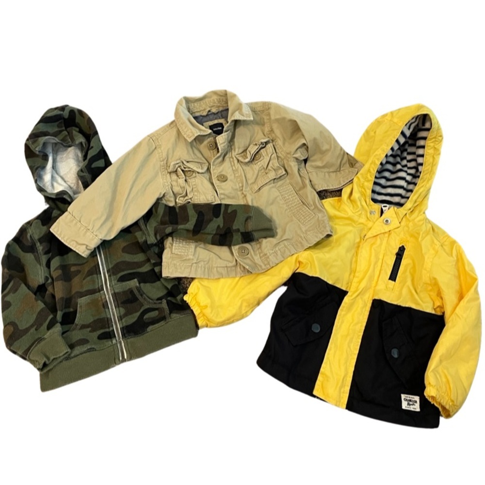 Bundle of 3 boys jackets 12-18 months - Picture 1 of 4